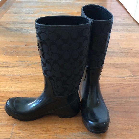 Coach rain boots - Picture 3 of 5